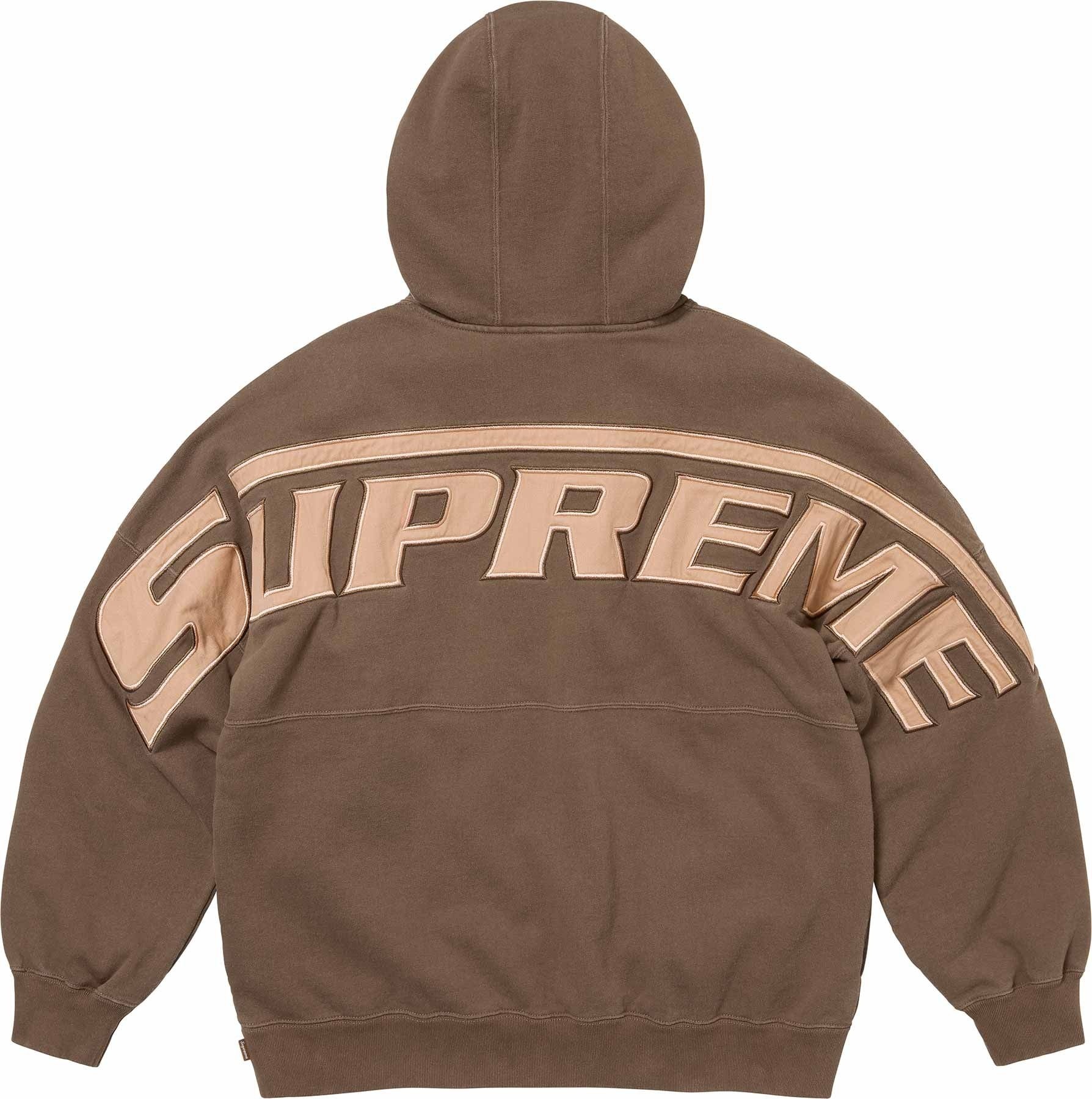 Wrapped Half Zip Hooded Sweatshirt view 6